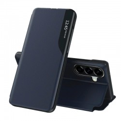 Flipové pouzdro Eco Leather View Case pro Samsung Galaxy A57 5G modré