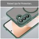 Pouzdro Techsuit HaloFrost II MagSafe pro Samsung Galaxy A57 5G zelené
