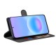Techsuit Diary Book kožená peněženka pro Samsung Galaxy A57 5G černá