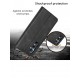 Techsuit Diary Book kožená peněženka pro Samsung Galaxy A27 5G černá