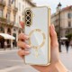 Techsuit Crystal MagSafe pouzdro pro Samsung Galaxy A57 5G modrý
