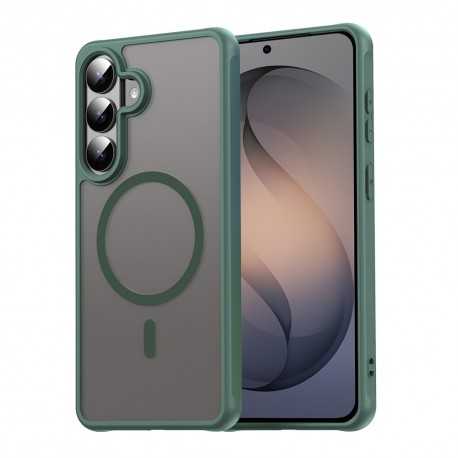Pouzdro Techsuit HaloFrost II MagSafe pro Samsung Galaxy S26 FE zelené