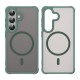 Pouzdro Techsuit HaloFrost II MagSafe pro Samsung Galaxy S26 FE zelené