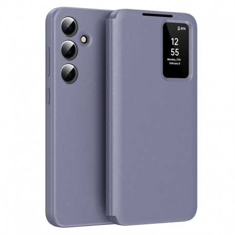 Techsuit pouzdro Smart View pro Samsung Galaxy S26 FE fialové