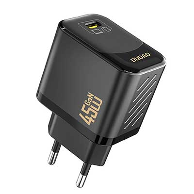 Rychlonabíječka do sítě Dudao A28 GaN USB-C 45W černá